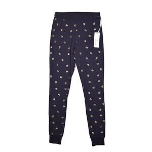 SOUTHERN TIDE NEW $58 Metallic Skipjack Dixie Lounge Pant Navy XS